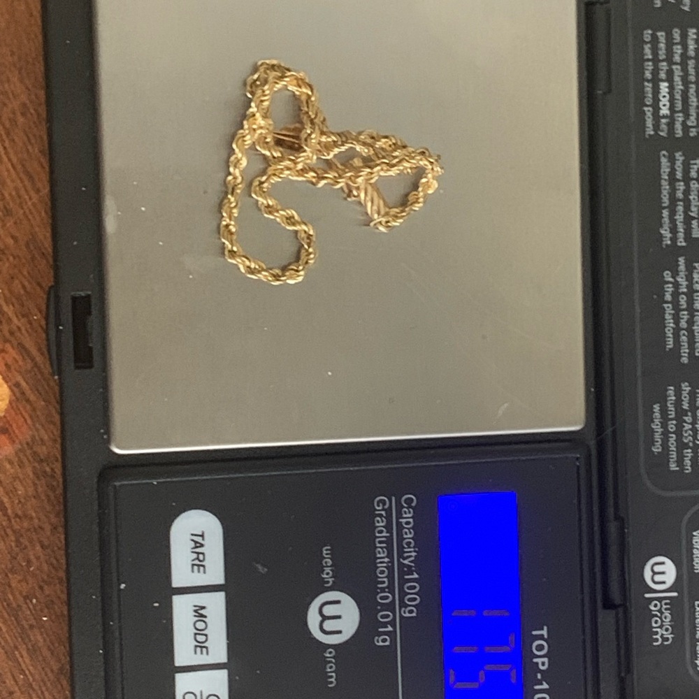 14kt Gold Rope Bracelet - Picture 9 of 9